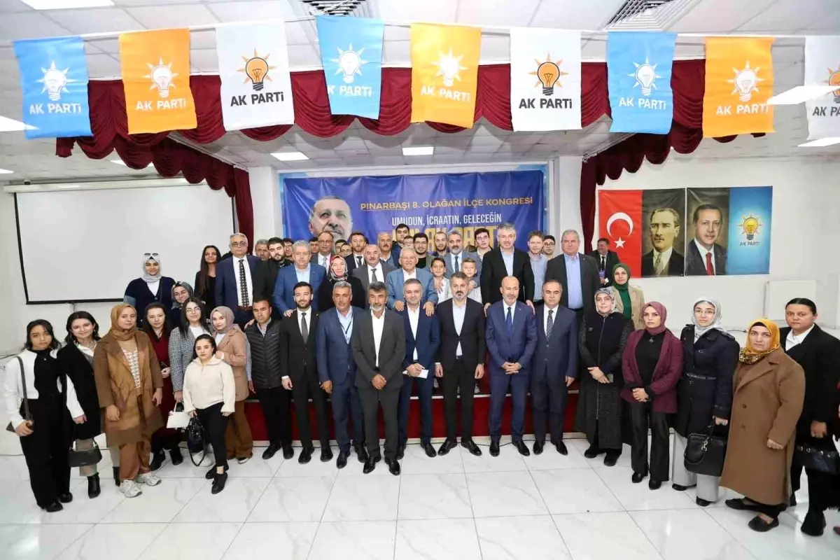 AK Parti Pınarbaşı İlçe Kongresi yapıldı